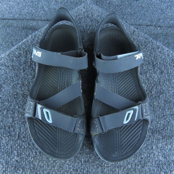Teva Water Women Sport Sandals Shoes Size 6 Medium Gray Synthetic - Picture 3 of 10